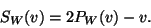 \begin{displaymath}S_W(v)=2P_W(v)-v.\end{displaymath}